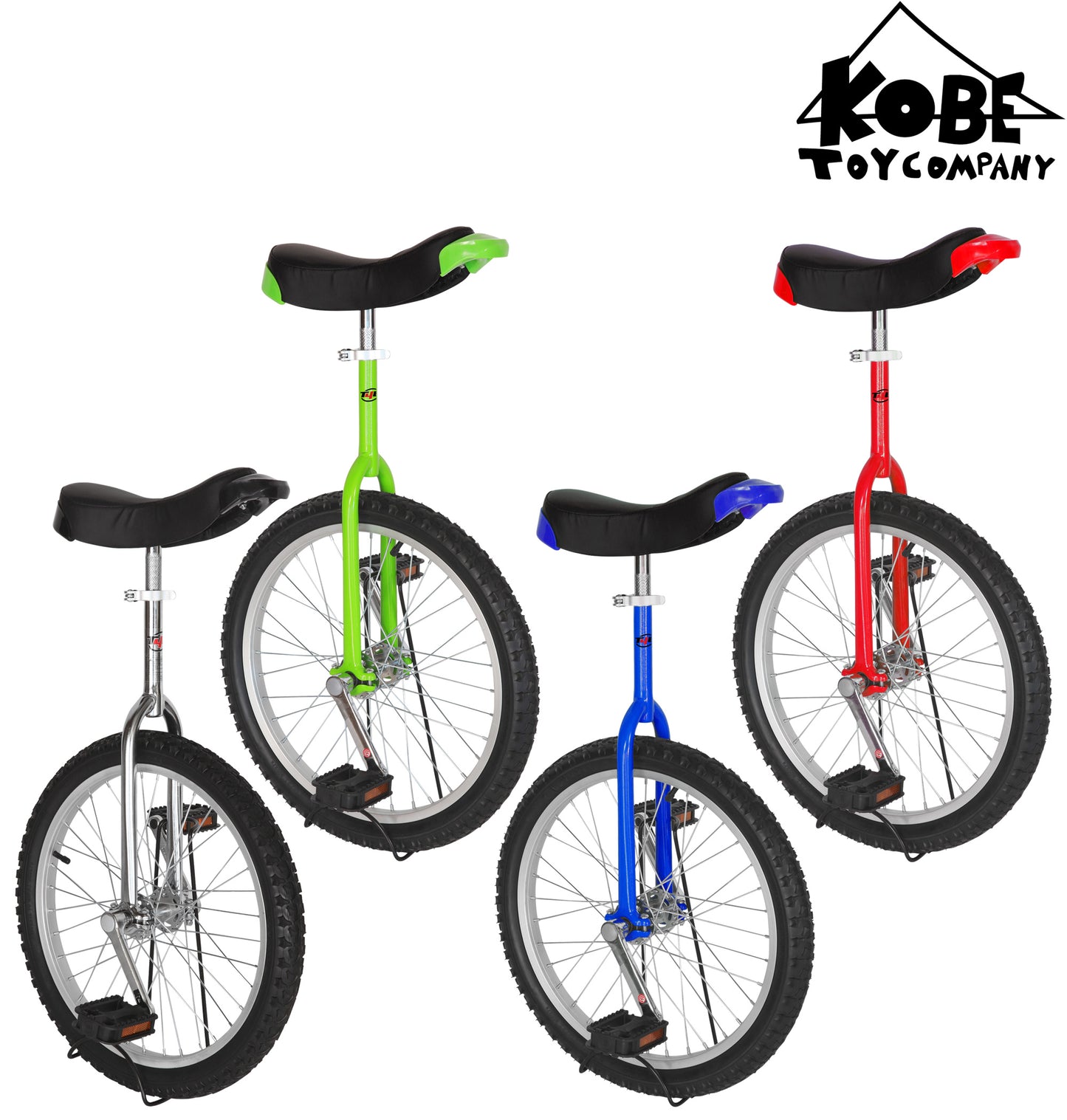 Freestyle Unicycle 20" Wheel 4 Colors Choices